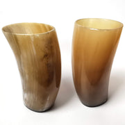 Set 2 vasos vikingos de cuerno para beber