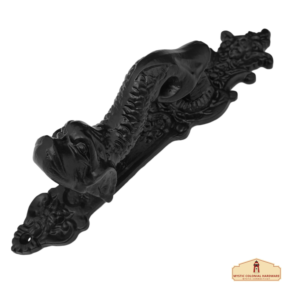 Aldaba medieval hierro estilo antiguo modelo animal