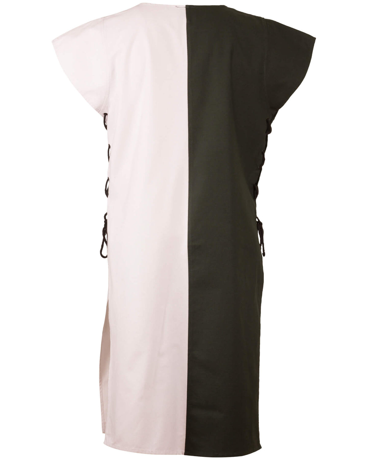 Tabardo medieval modelo Gilbert, color verde-crema
