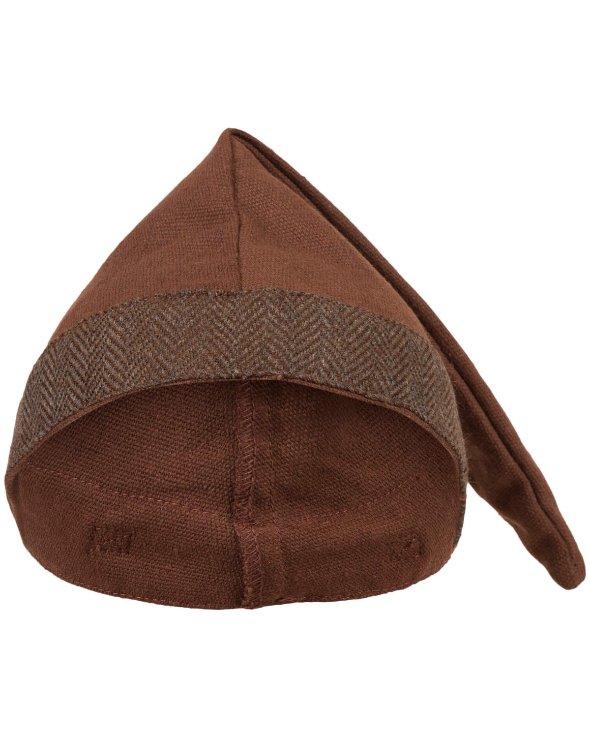 Gorro medieval algodón modelo Toki, color marrón claro
