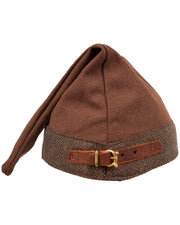 Gorro medieval algodón modelo Toki, color marrón claro