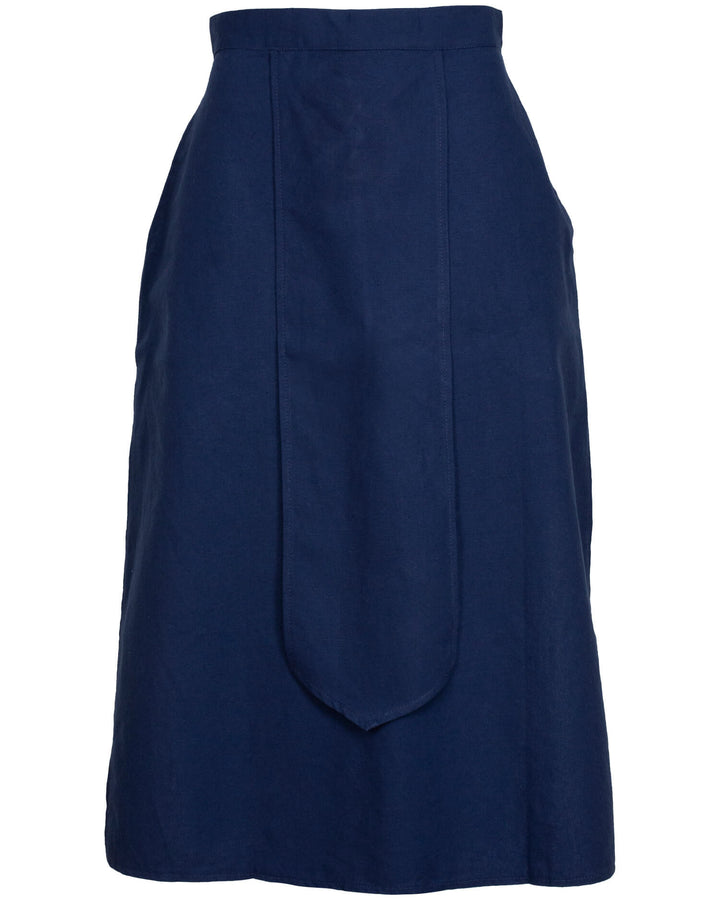 Falda medieval algodón modelo Antaris, color azul
