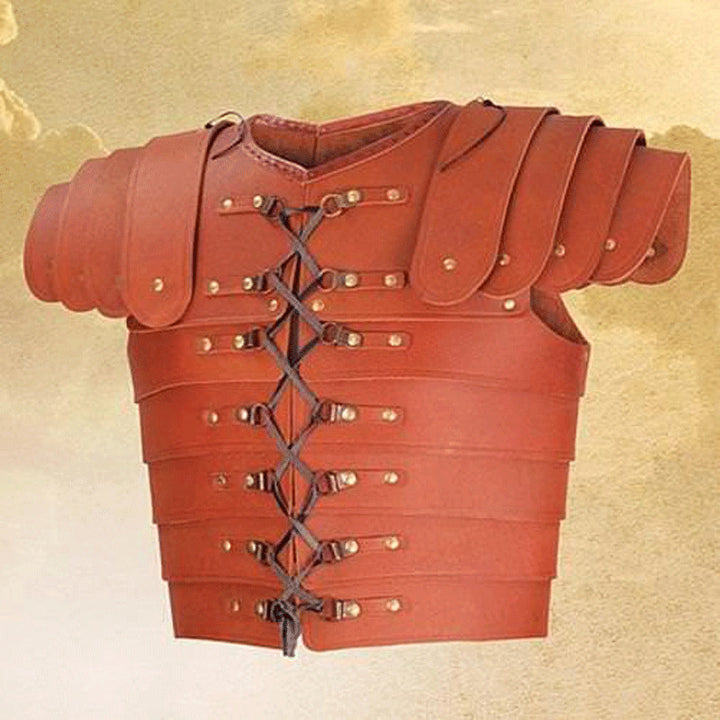 Lorica Segmentanta en cuero, Windlass