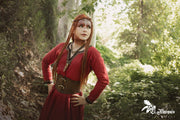 Cinturón Corsé Vikingo Valkiria - Marrón