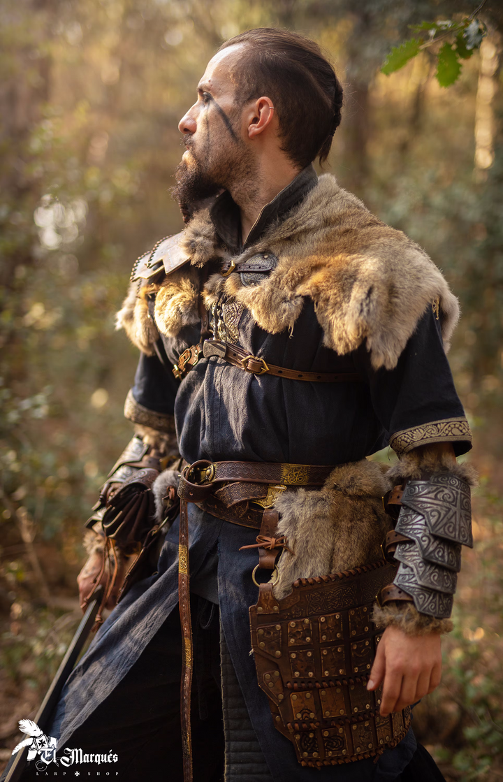 Capa guerrero Vikingo Fenrir de conejo