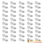 Juego de 50 botones medievales en acero