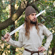 Gorro Vikingo Birka en lana marrón