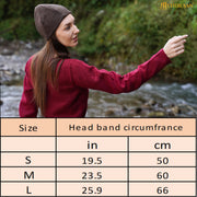 Gorro Vikingo Birka en lana marrón