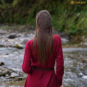 Gorro Vikingo Birka en lana marrón
