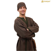 Gorro Vikingo Birka en lana marrón