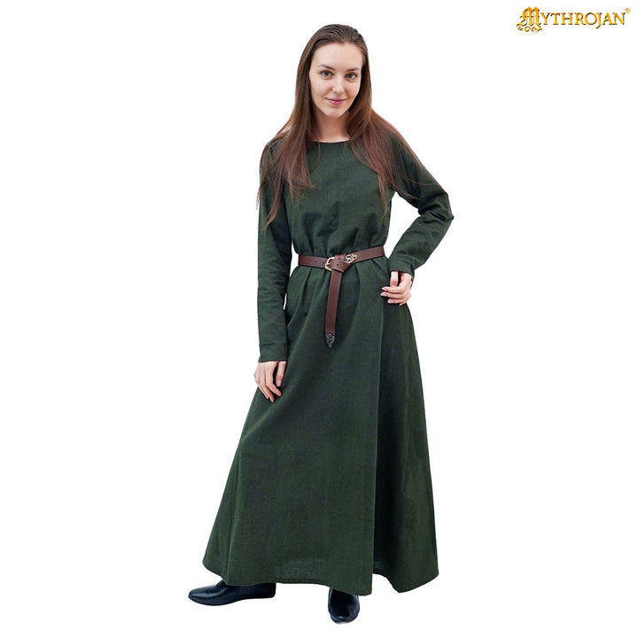 Vestido medieval modelo Arquera, en algodón