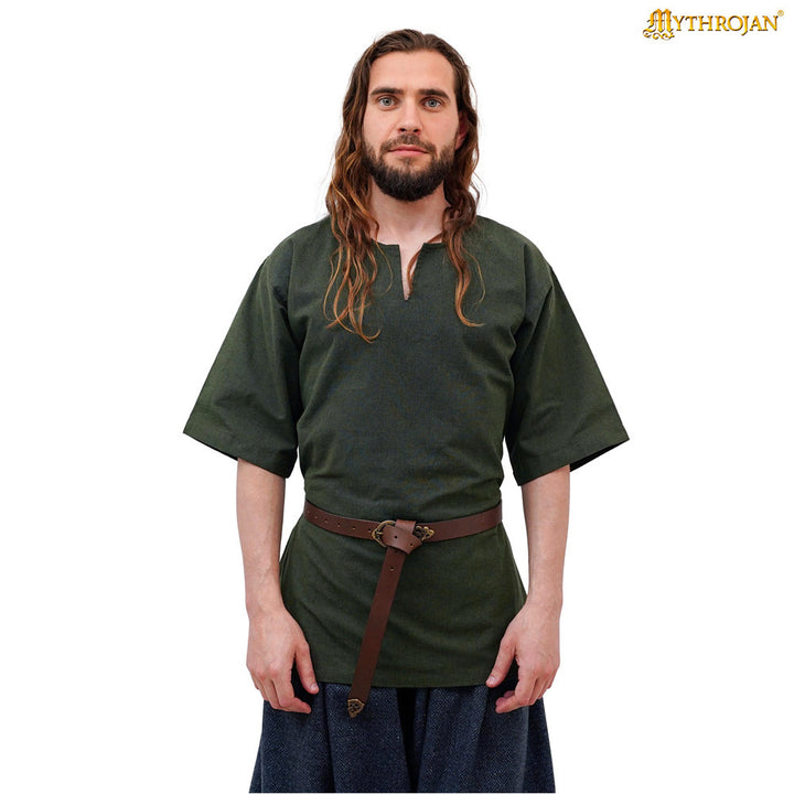 Túnica vikinga corta en algodón modelo Ragnar