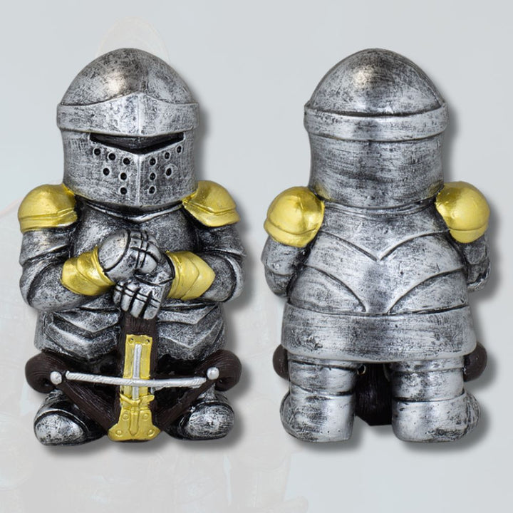 Figura de resina guerrero medieval con ballesta (10,5 cm.)
