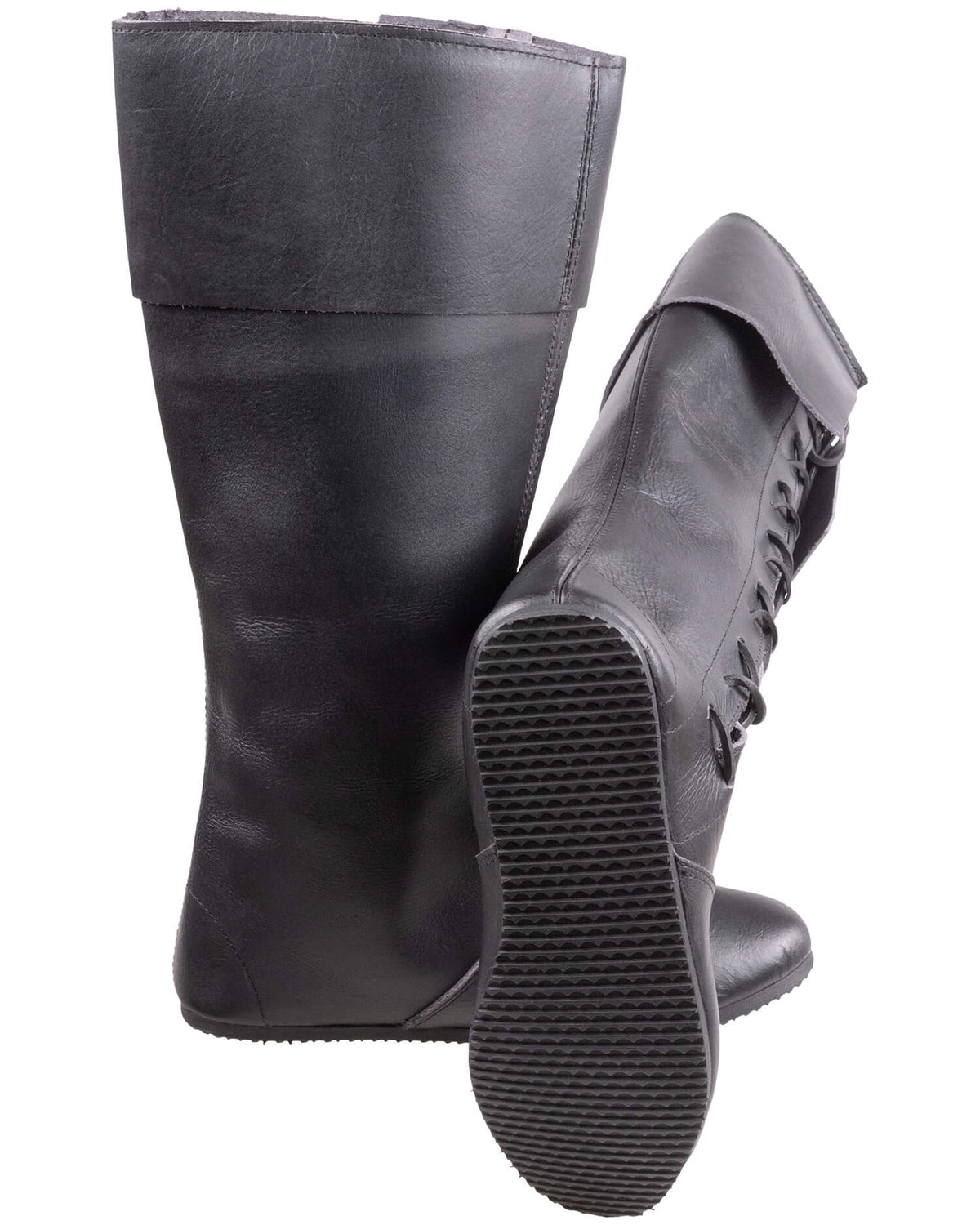 Botas medievales modelo Tilly, color negro