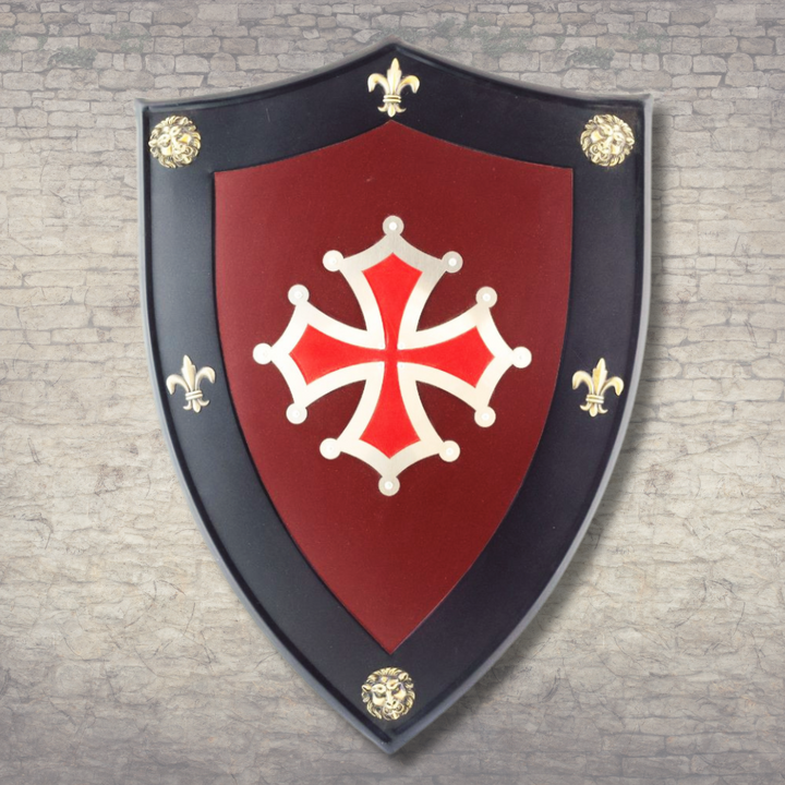Escudo de los Cátaros decorado