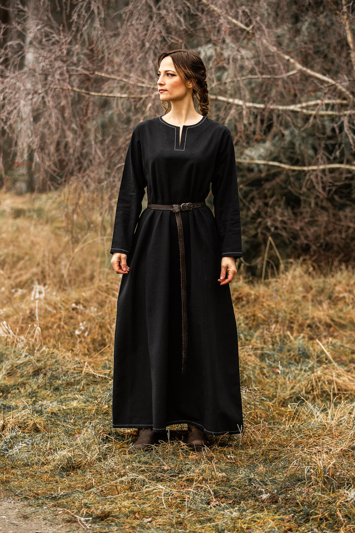 Vestido Vikingo mujer Helga en negro