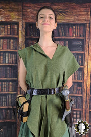 Portalibros medieval par cinturón modelo Tarryon, colo negro