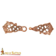 Broche Vikingo para capas en bronce