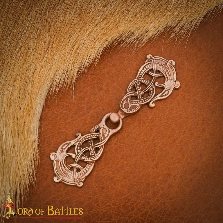 Broche Vikingo para capas en bronce
