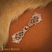 Broche Vikingo para capas en bronce