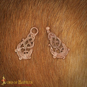 Broche Vikingo para capas en bronce