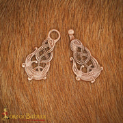 Broche Vikingo para capas en bronce