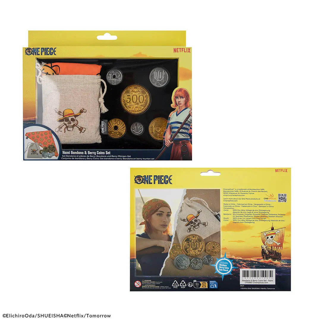 Monedas y bandana de Nami - One Piece