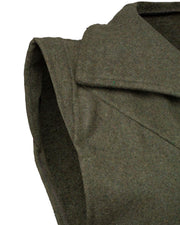 Túnica medieval en lana modelo Galatea, color verde