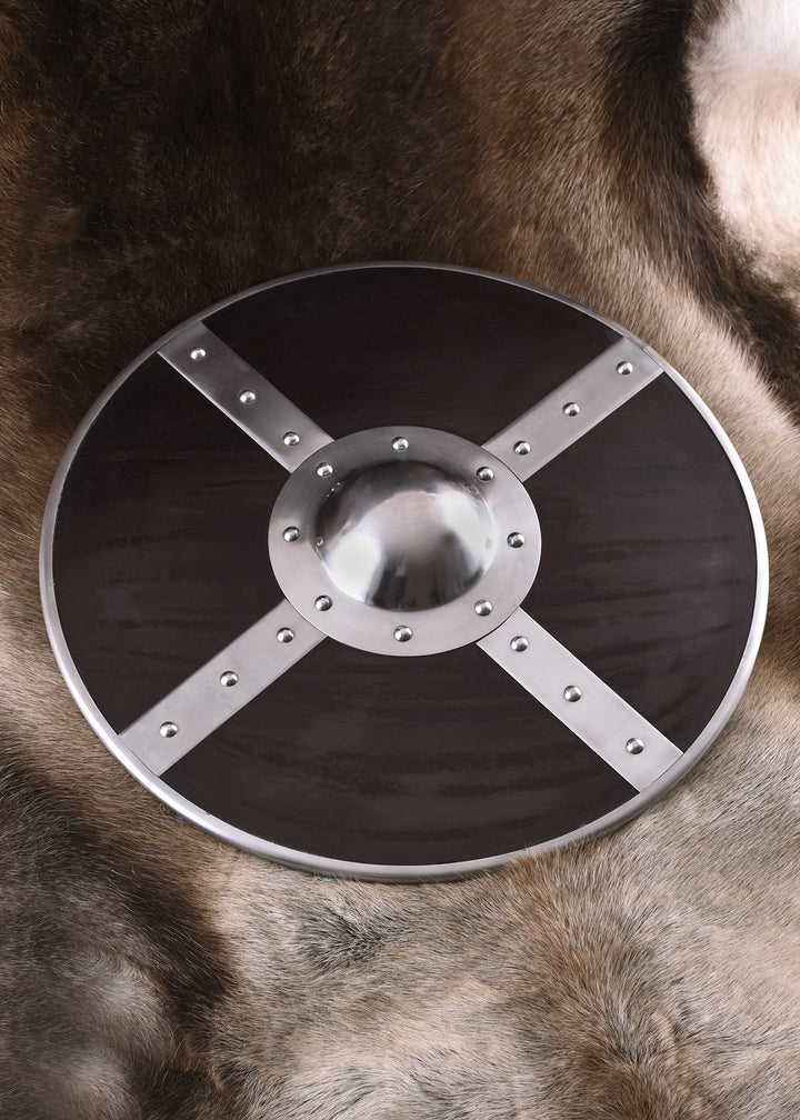 Escudo vikingo madera, 56 cms.