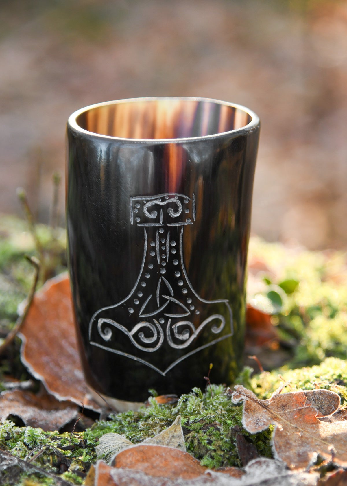 Copa Vikinga Mjoelnir en cuerno