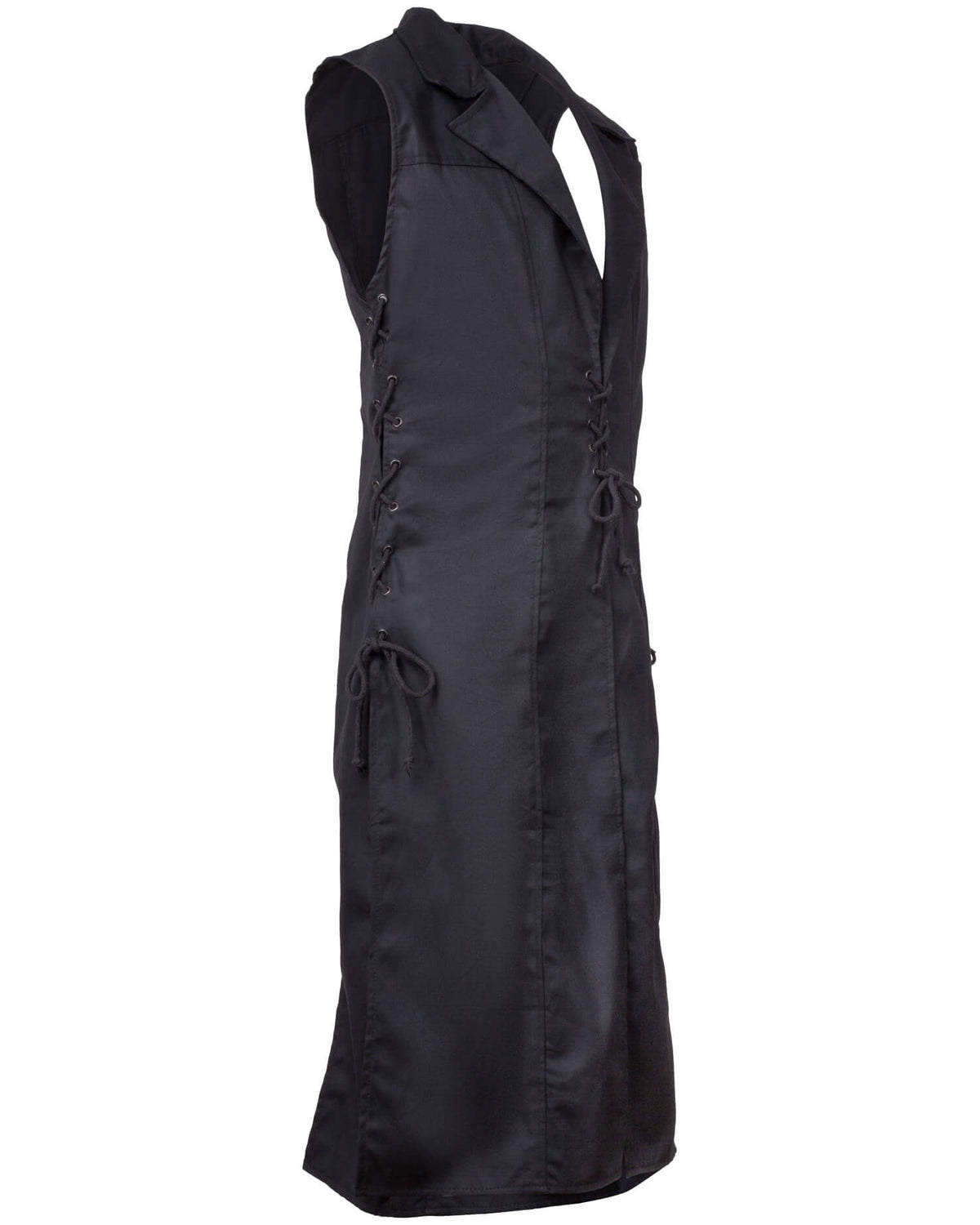 Chaleco gótico Hemblock en negro