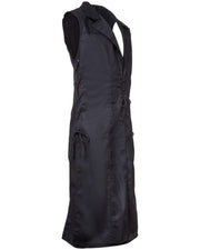 Chaleco gótico Hemblock en negro