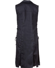 Chaleco gótico Hemblock en negro