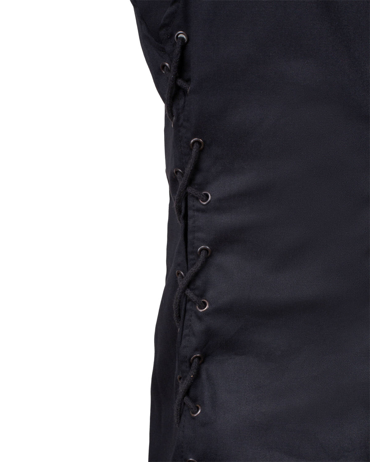 Chaleco gótico Hemblock en negro