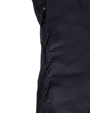Chaleco gótico Hemblock en negro