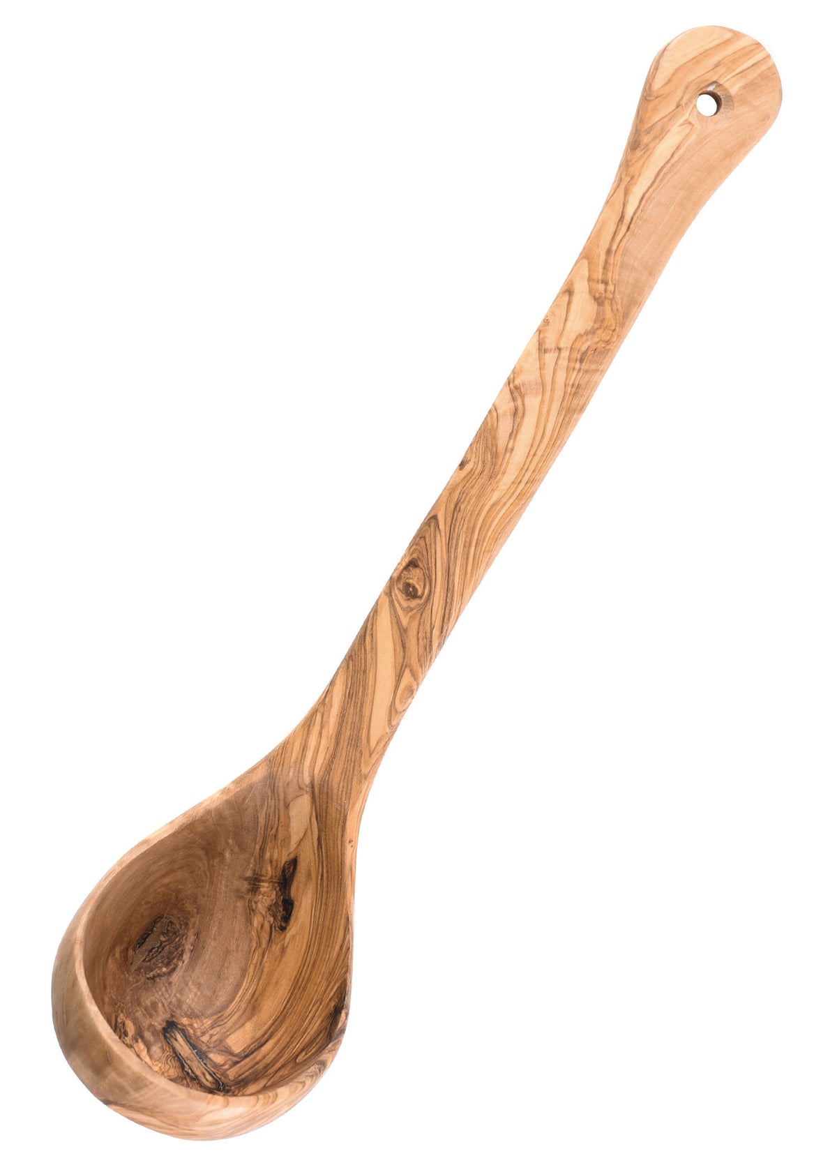 Cucharón de madera de olivo, aprox. 35 cm