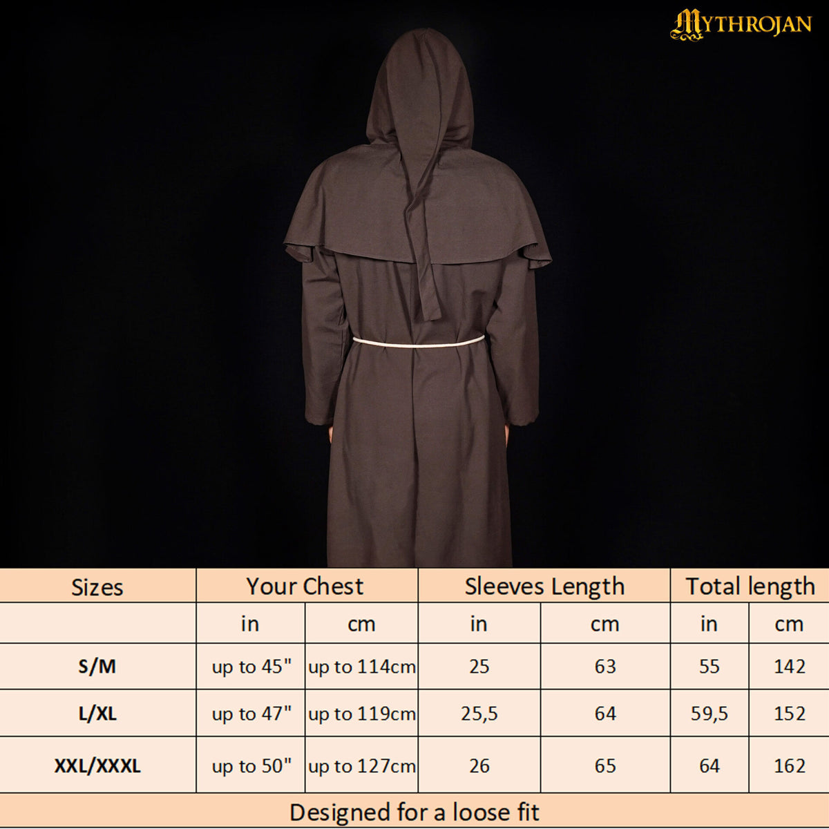 Traje de Monje, modelo Hermano Cadfael
