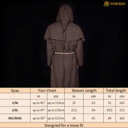 Traje de Monje, modelo Hermano Cadfael