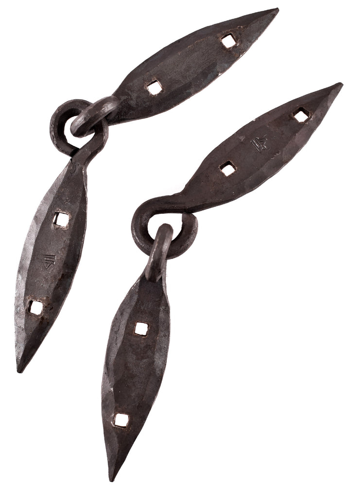 Bisagras de cofre vikingas forjadas a mano