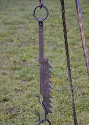 Soporte ajustable para ollas, gancho de trasmallo