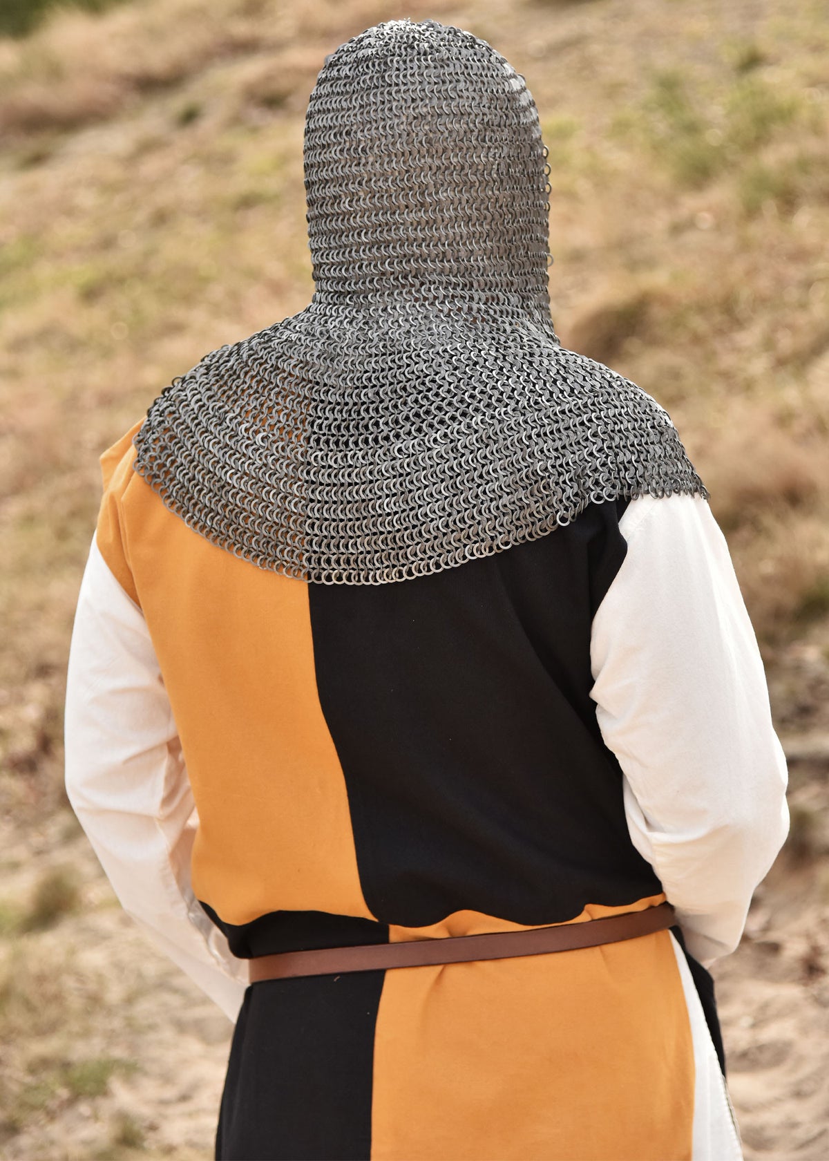 Verdugo medieval anillas planas soldadas