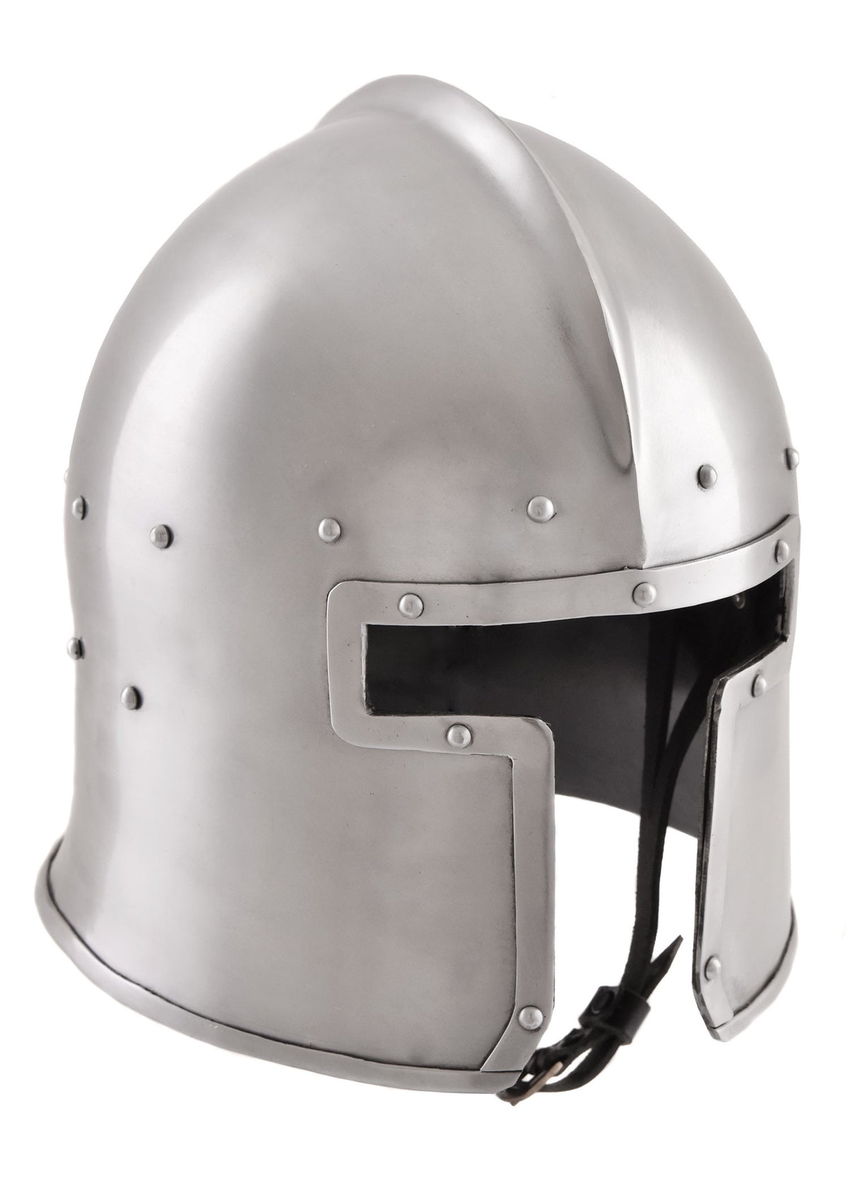 Barbuta italiana funcional, año 1440