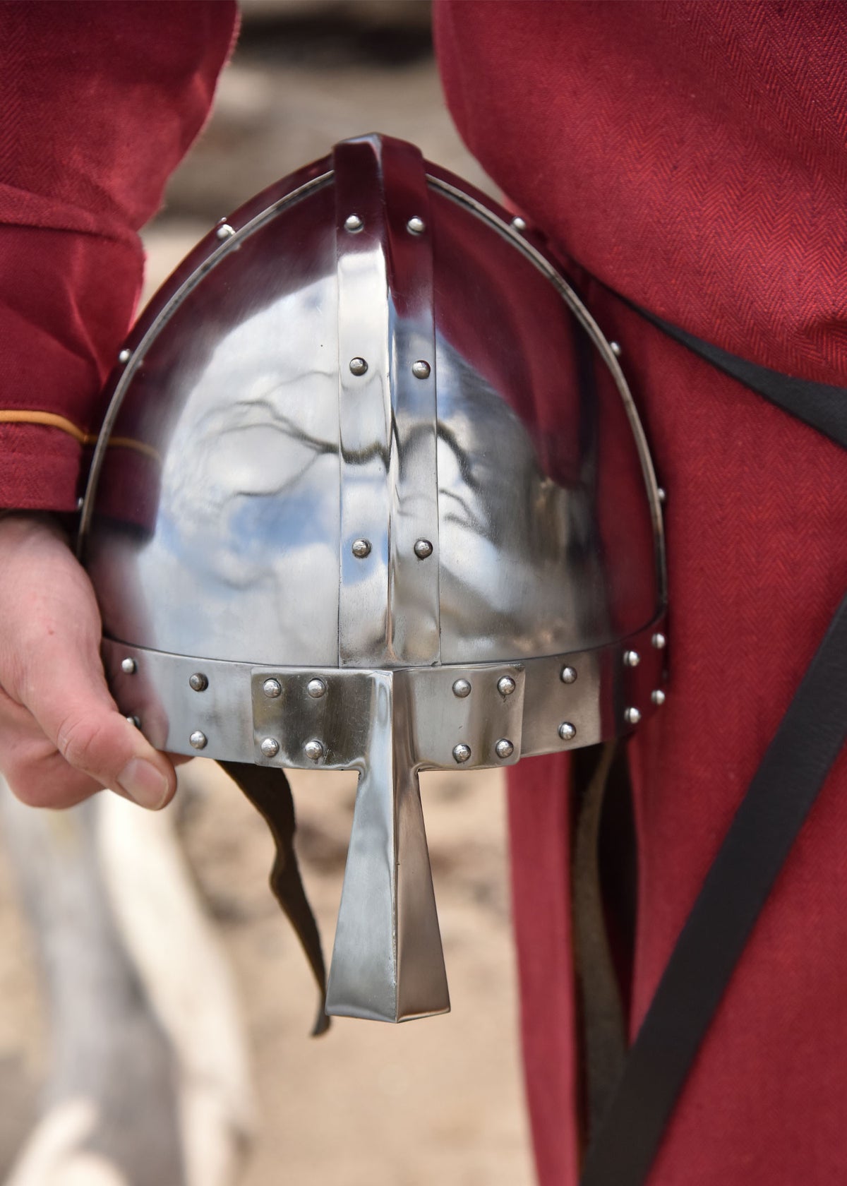 Casco Spangenhelm funcional, s. XI