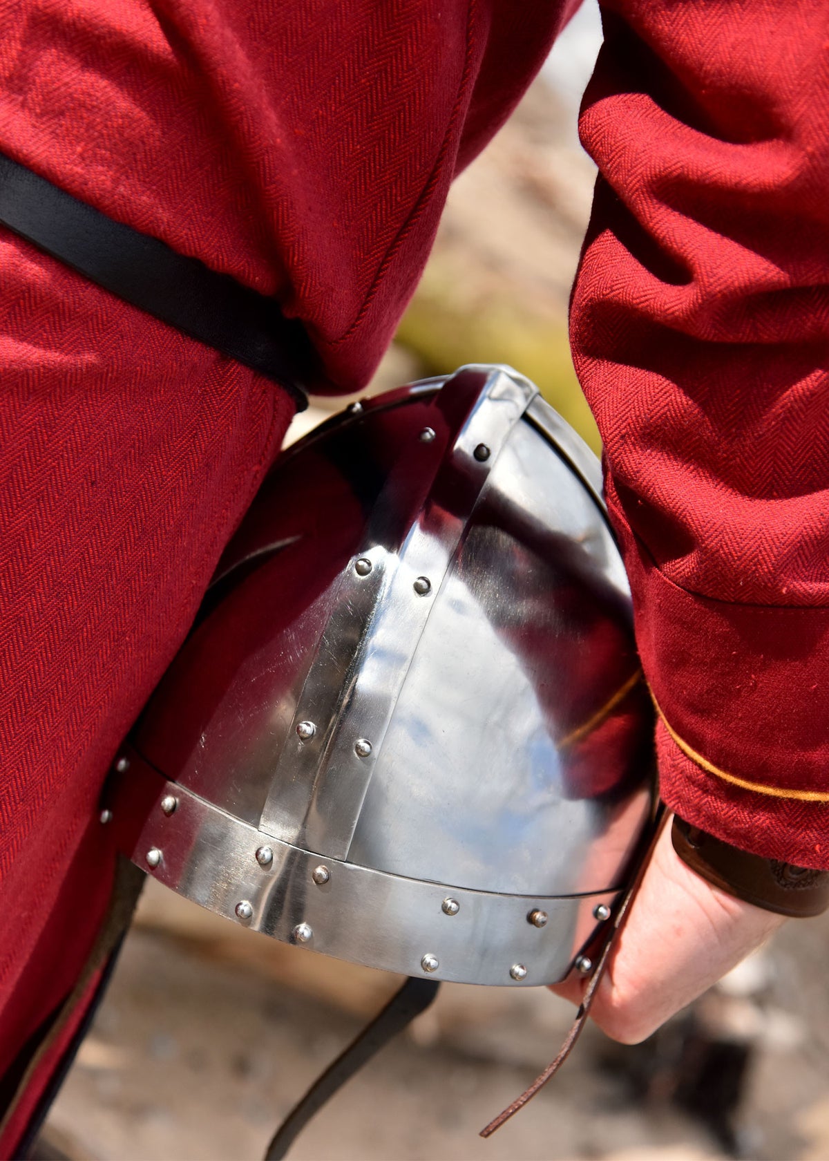 Casco Spangenhelm funcional, s. XI