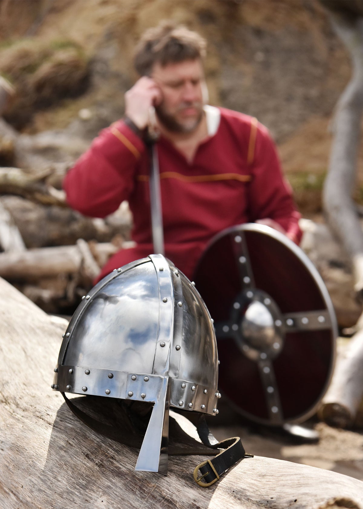 Casco Spangenhelm funcional, s. XI