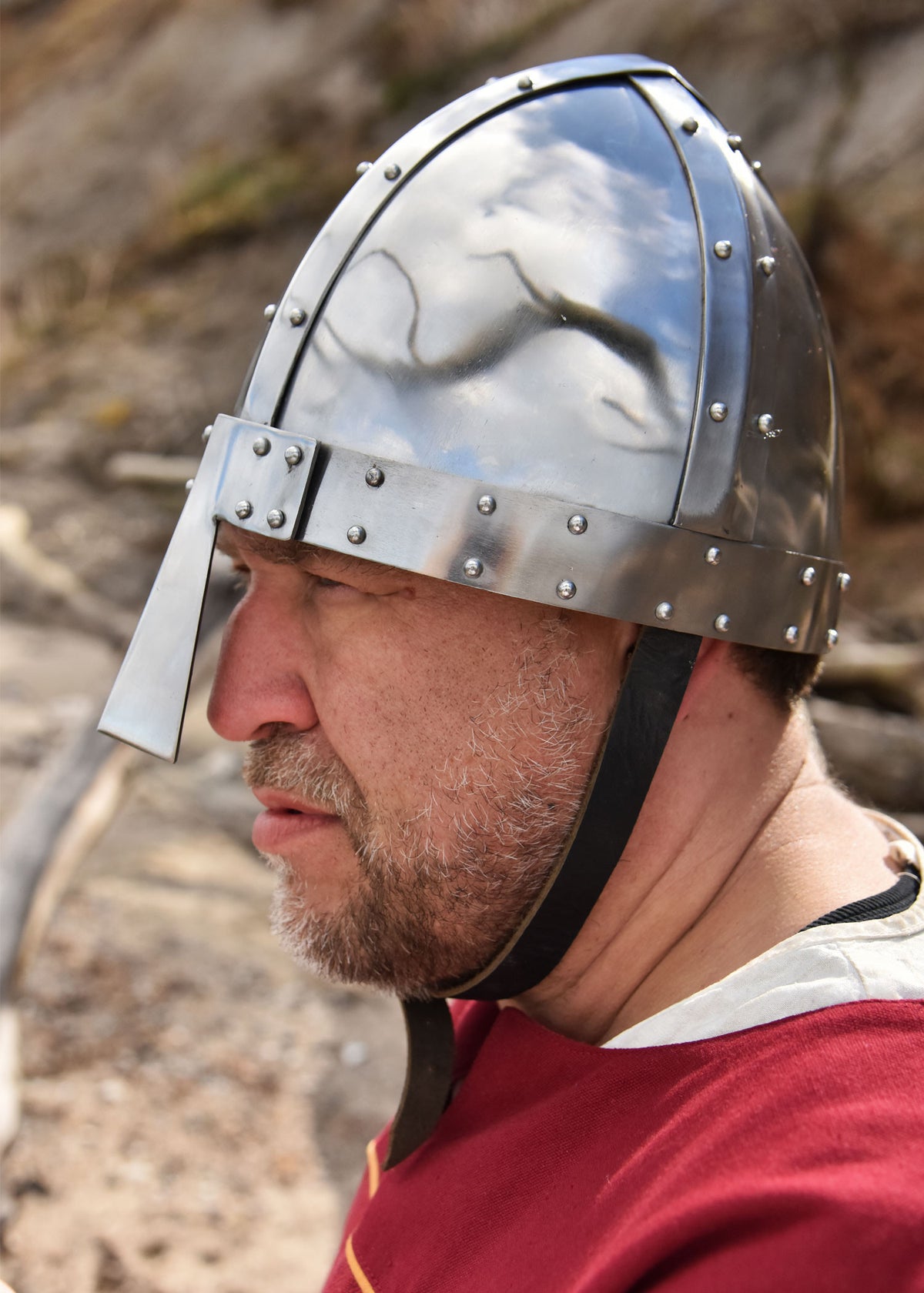 Casco Spangenhelm funcional, s. XI