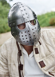 Casco Cruzados Spangenhelm con visera