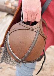 Casco Vikingo Gjermundbu con cota de malla, Battle-Ready