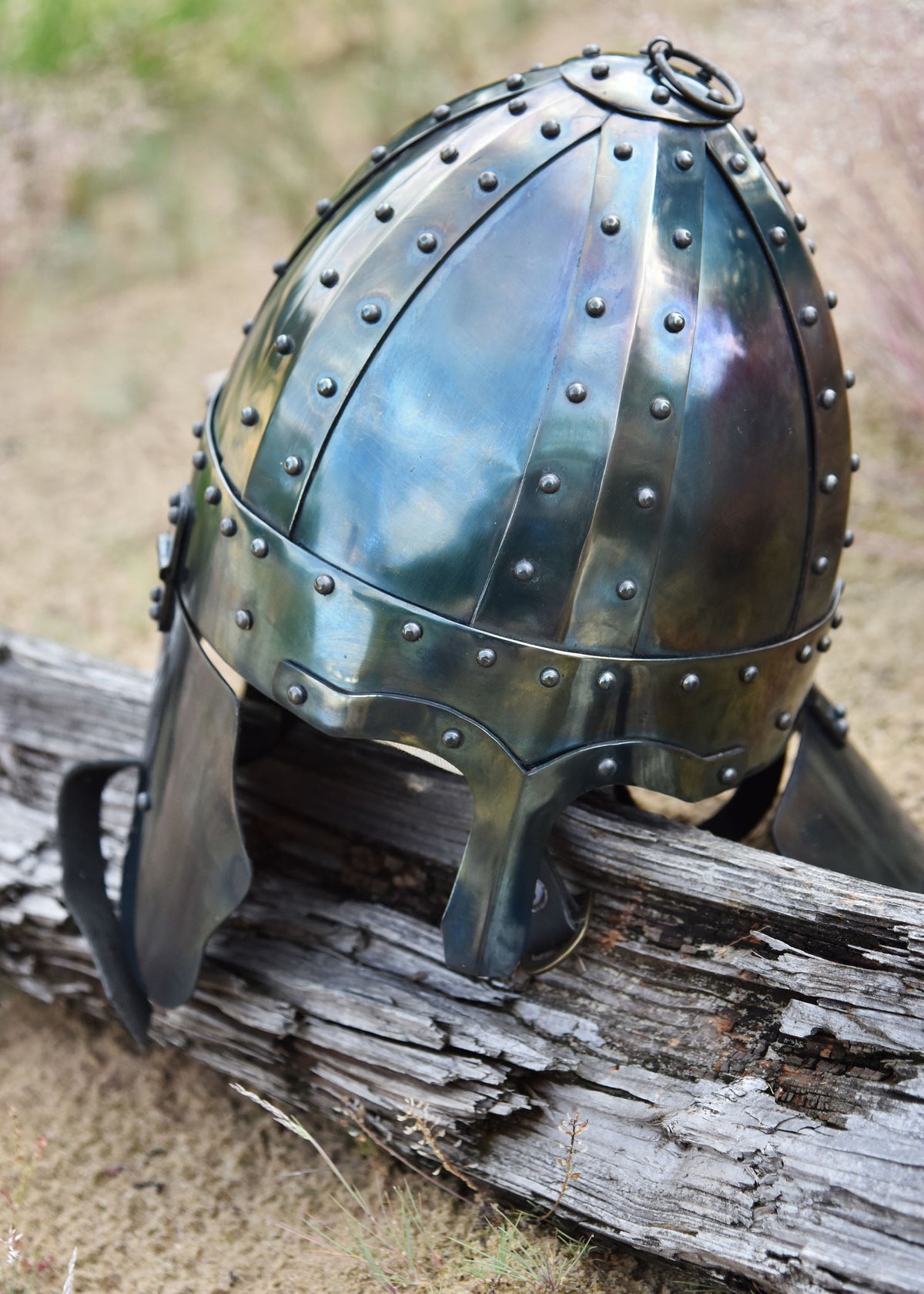 Casco Romano Spangenhelm, siglo IV d.c.
