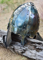 Casco Romano Spangenhelm, siglo IV d.c.